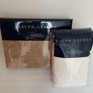 Ralph Lauren Weston Park Attley Twin Duvet Cover & 1 Linen Foley Standard Sham